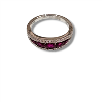 Anello Dal Maso Gioielli Donna in Oro Rubino 0.81 Ct RF06259RU-01 - RF06259RU-01